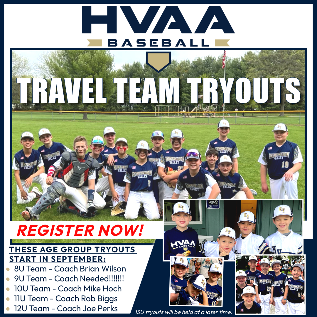 11U Travel Baseball Boys Team  Huntingdon Valley Athletics Association